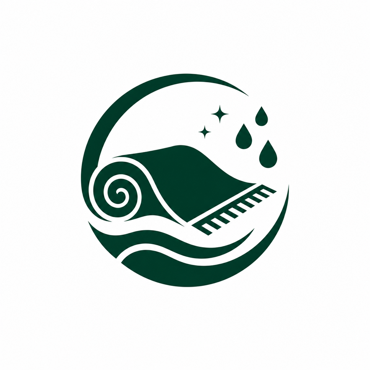 Denizli Kadim Halı Yıkama Logo Yeşil